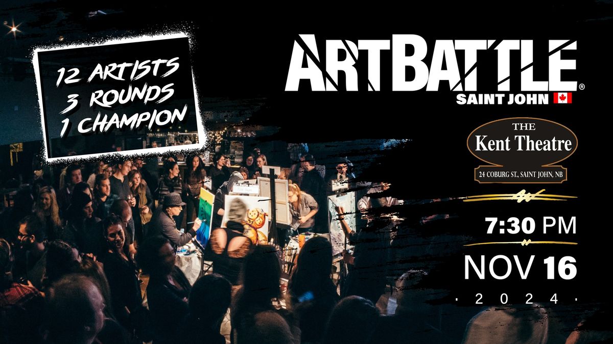 Art Battle Saint John - November 16, 2024