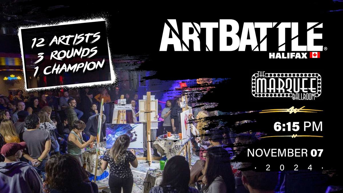 Art Battle Halifax - November 7, 2024