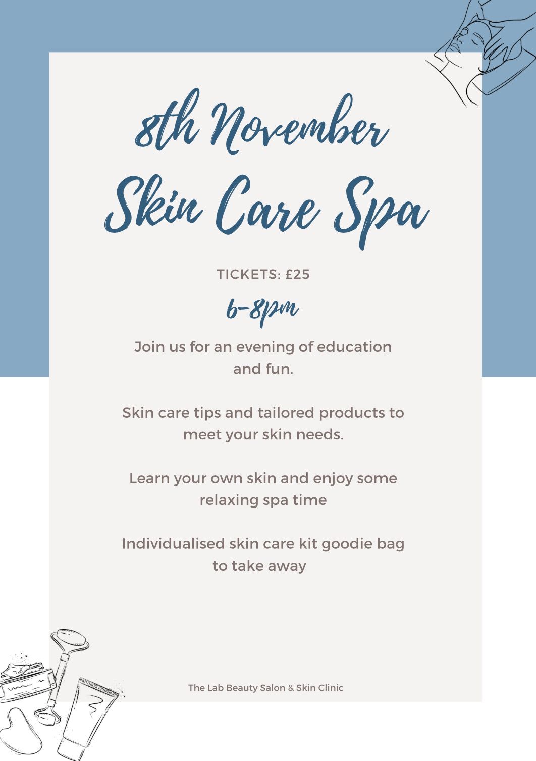 Skin Care Spa Evening