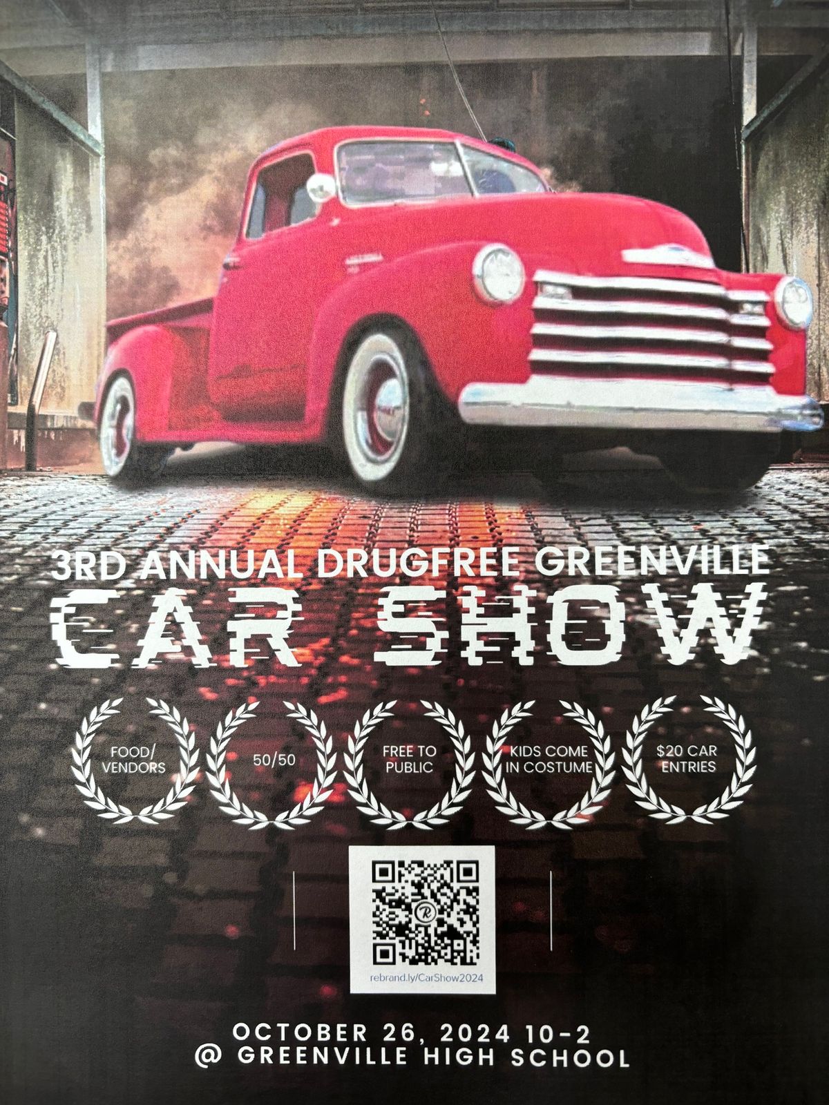 3rd Annual DrugFree Greenville CAR SHOW