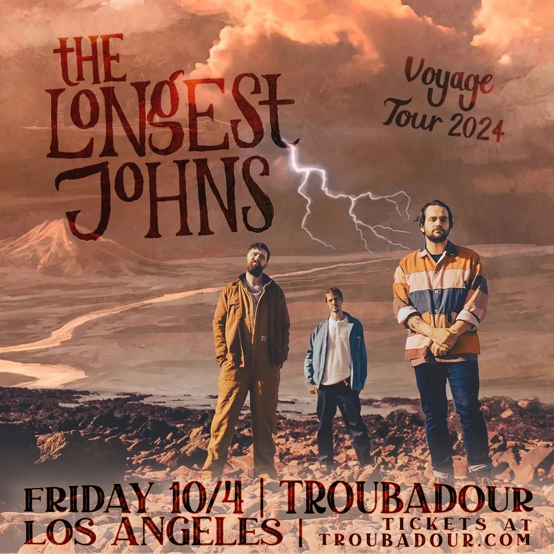 SOLD OUT! The Longest Johns w\/ Colm R McGuinness at Troubadour