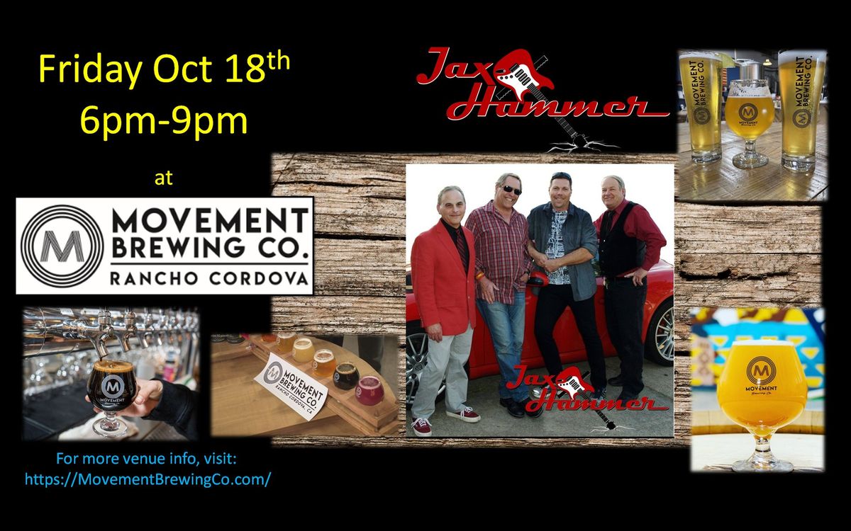 Jax Hammer at Movement Brewing Co.