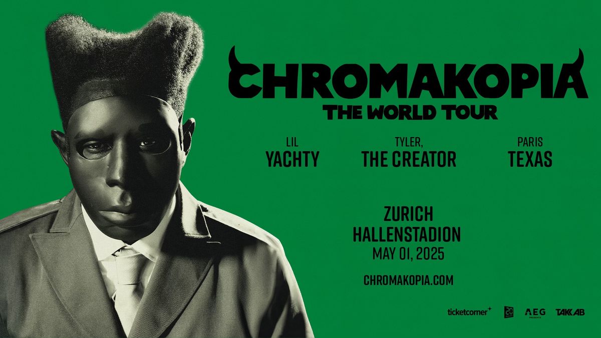 Tyler, The Creator \u00b7 Hallenstadion \u00b7 Z\u00fcrich \/\/ ONLY SWISS SHOW