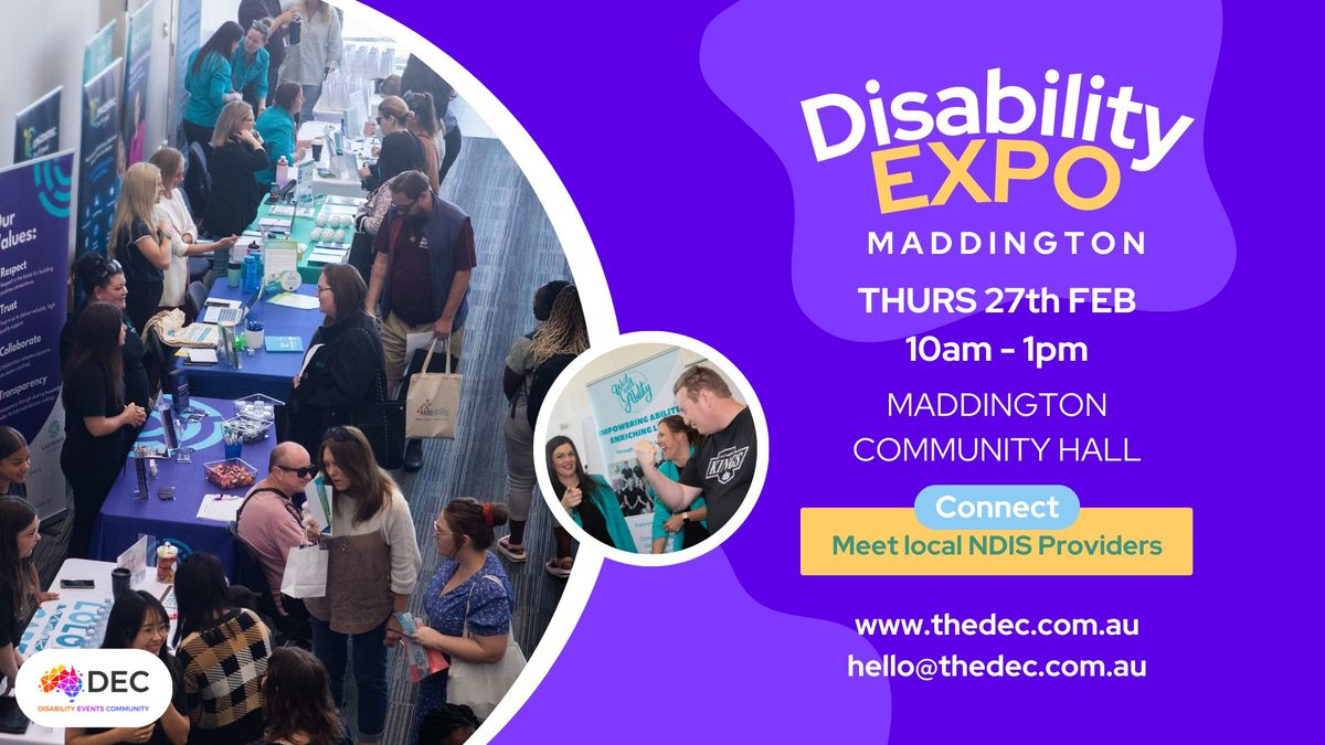 Maddington Community Disability Expo 