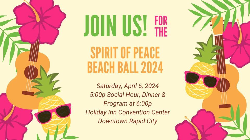 WAVI Spirit of Peace Beach Ball