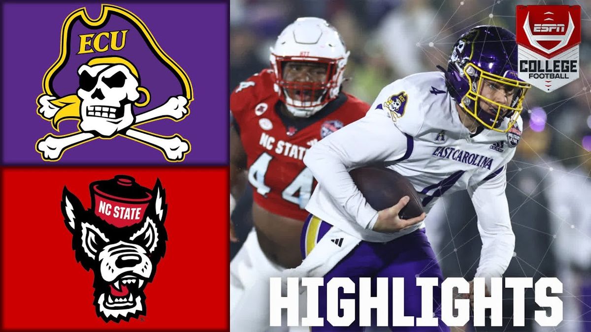 East Carolina Pirates at NC State Wolfpack Football