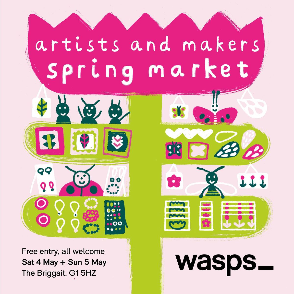 Wasps' Spring Artists and Makers Market