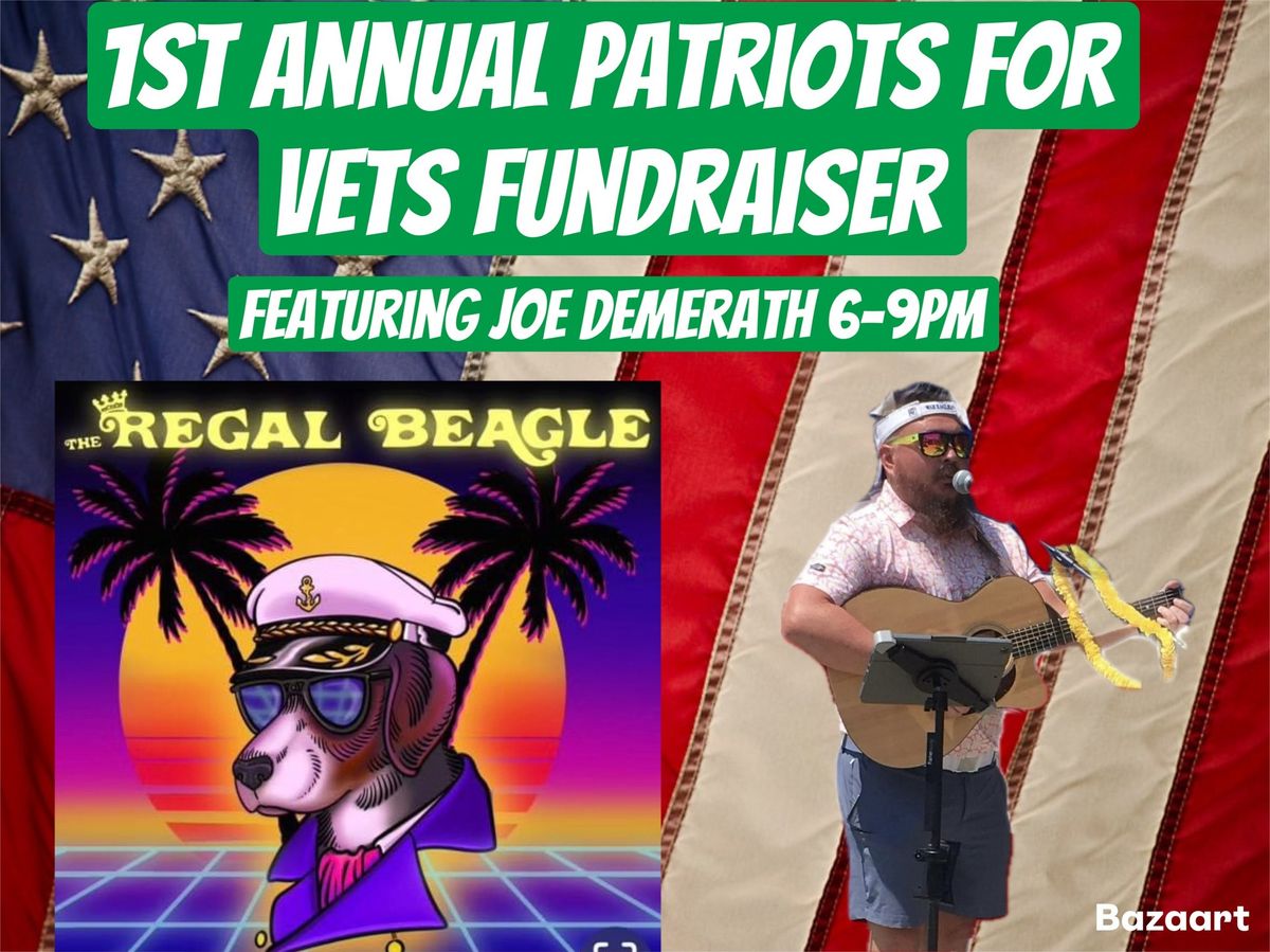 1st Annual Patriots for Vets Fundraiser @ The Regal Beagle!! 