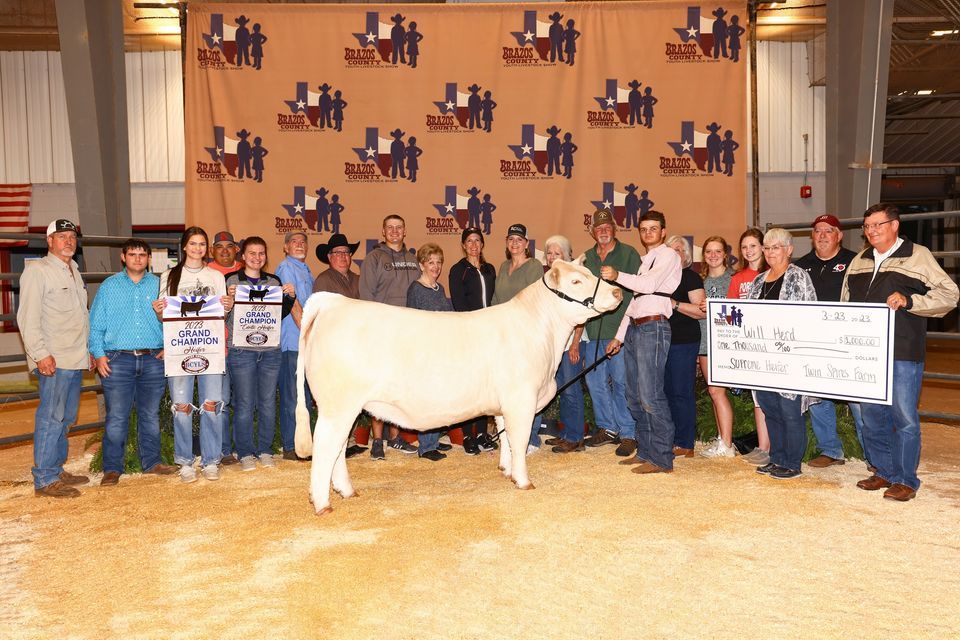 BCYLS Breeding Heifer Show, Brazos County Expo, Bryan, 21 March 2024