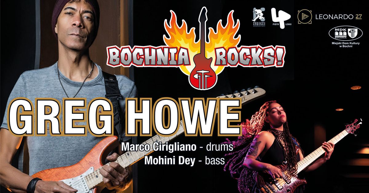 Greg Howe feat. Mohini Dey - Bochnia Rocks - \u201eLost and Found\u201c European Tour 2024