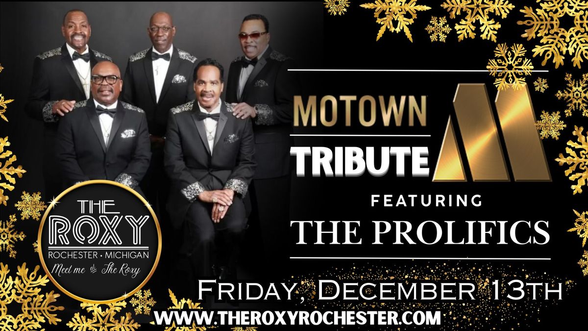 Motown Tribute ft. The Prolifics - Christmas Show