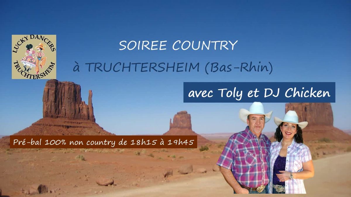 Soir\u00e9e country chez les Lucky Dancers Truchtersheim (67)