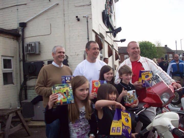 Norwich Scooter Collective  Each Charity Egg Run