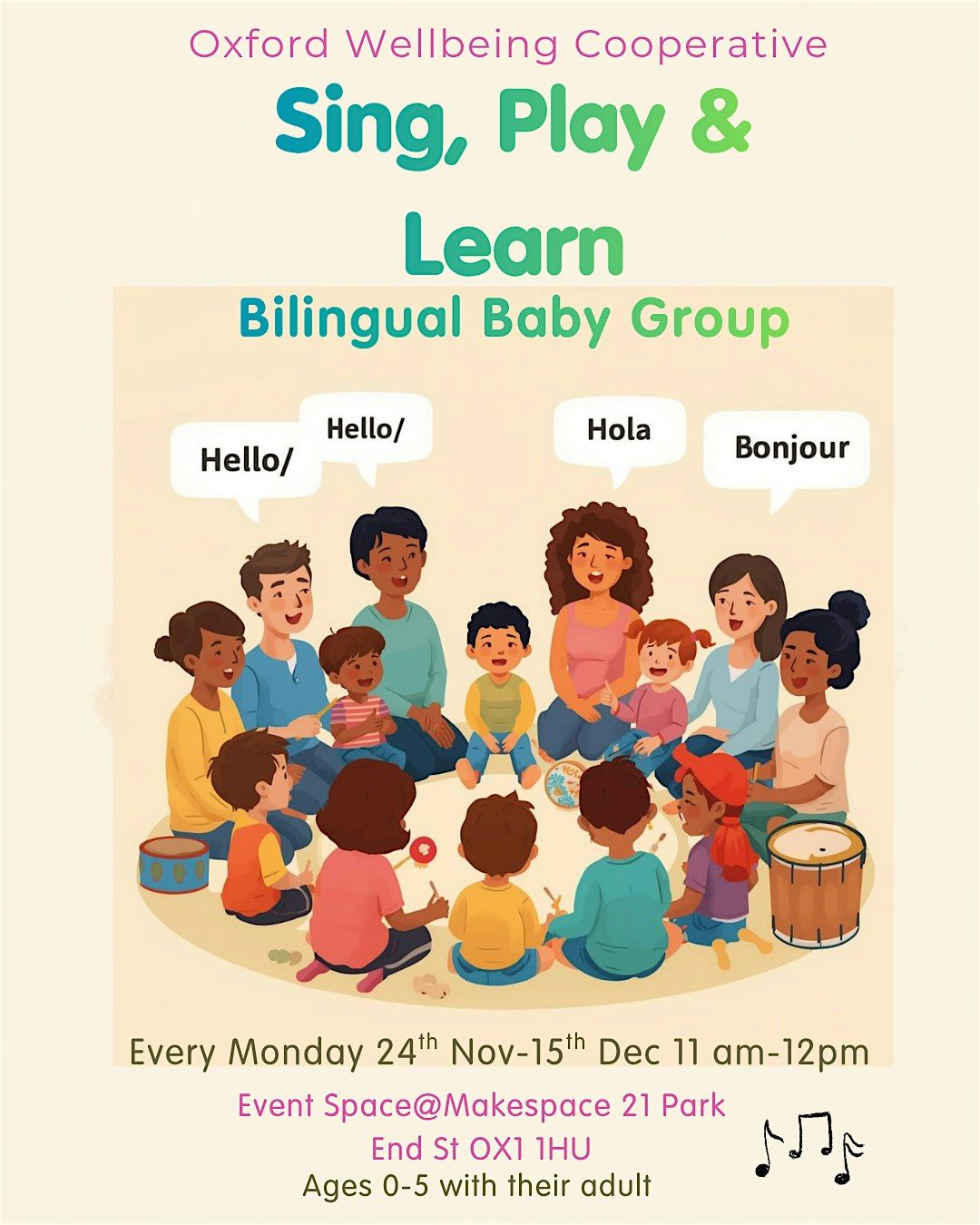 Bilingual Baby Group: Sing, Play and Learn