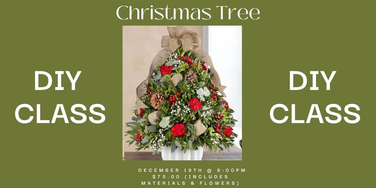 Christmas Tree: DIY Flower Class