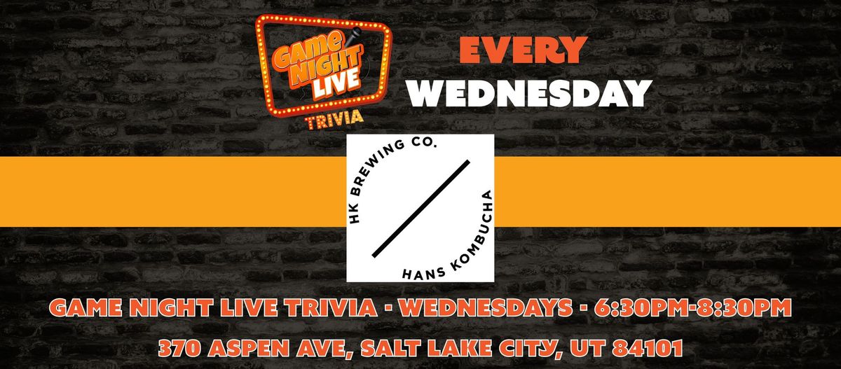 Game Night Live Trivia at HK Brewing Co.!