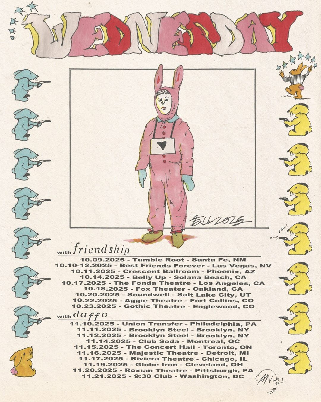 Wednesday - Band at Orange Peel