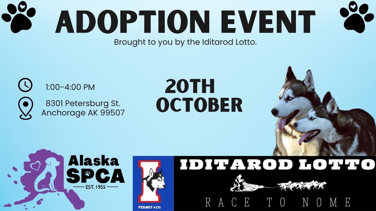 Alaska SPCA & Iditarod Adoption Event 