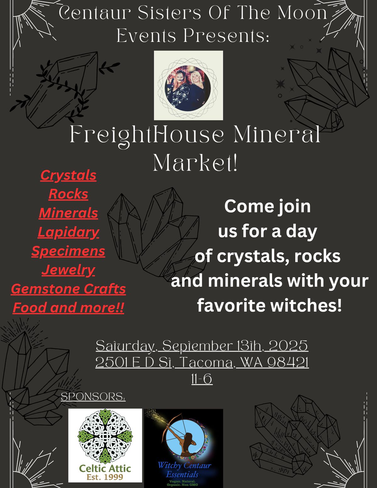 FreightHouse Mineral Market!