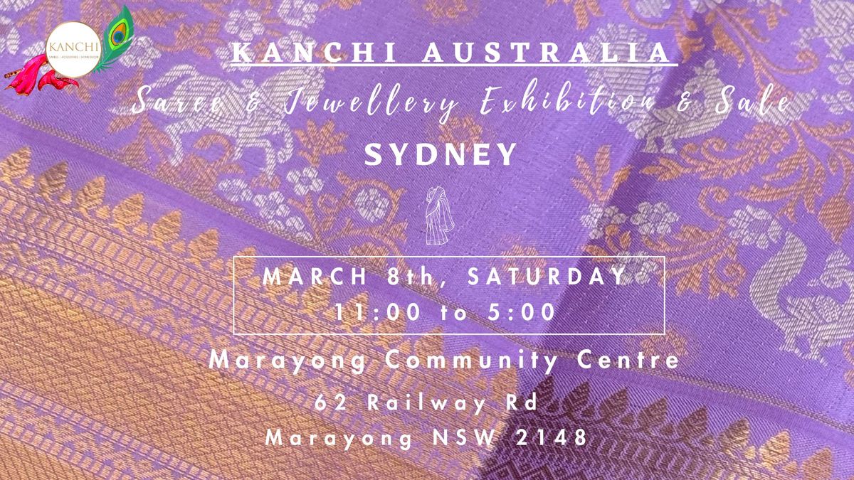 Kanchi Australia's Saree & Jewellery Sale in Sydney