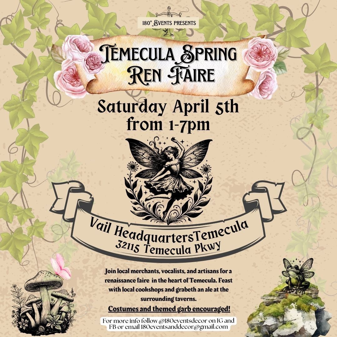 Temecula Spring Ren Faire