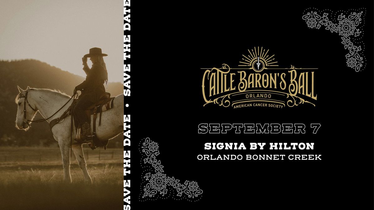 Orlando Cattle Baron's Ball - 25th Anniversary
