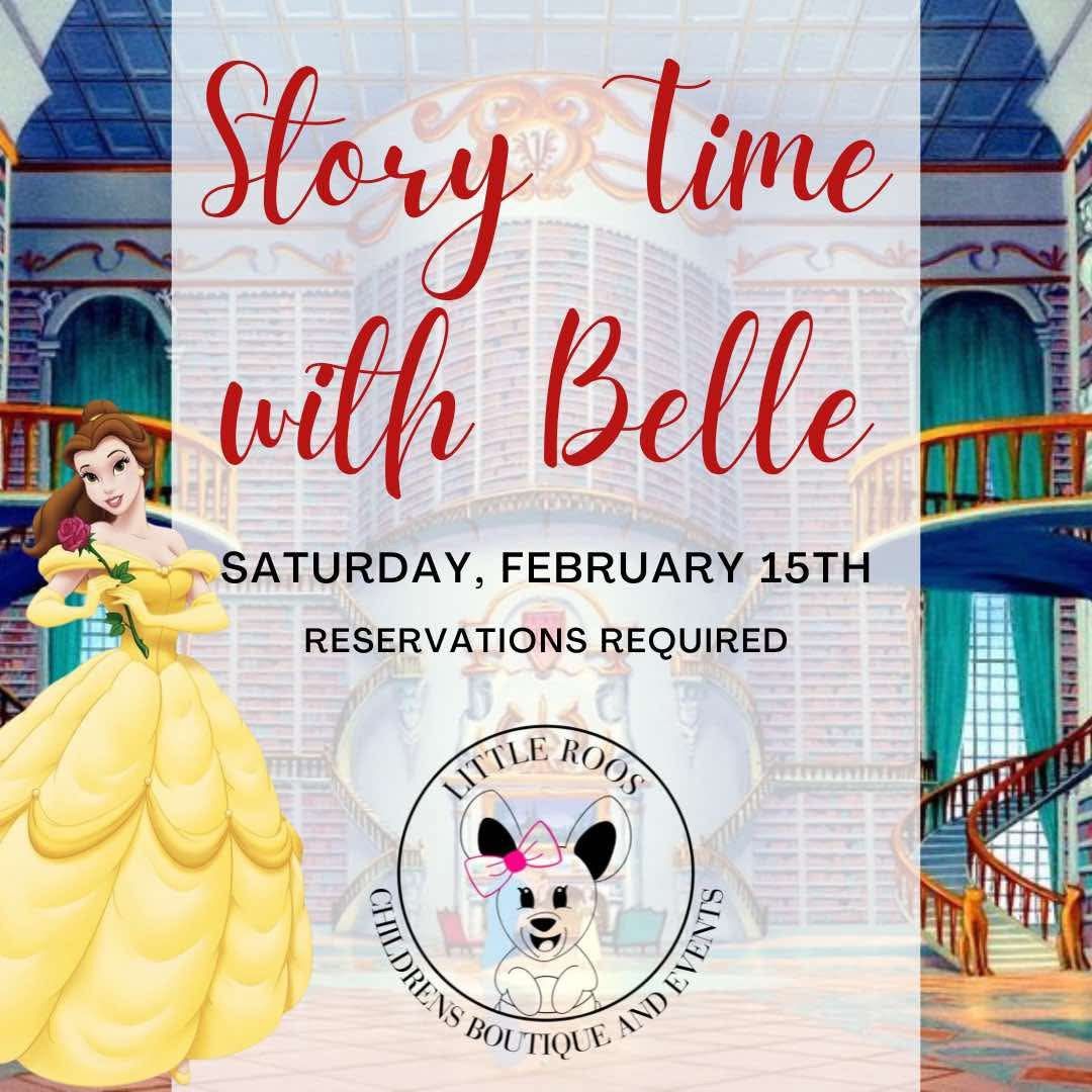 Story time with Belle at Little Roos