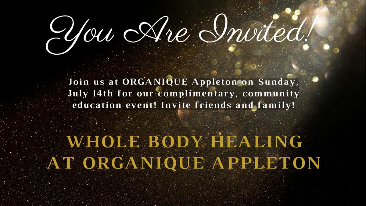 WHOLE BODY HEALING - APPLETON