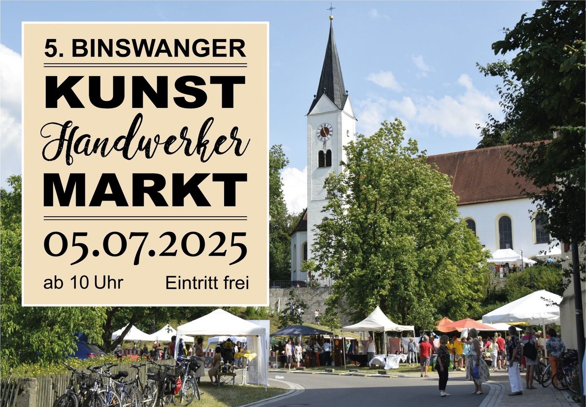 5. Kunsthandwerkermarkt Binswangen