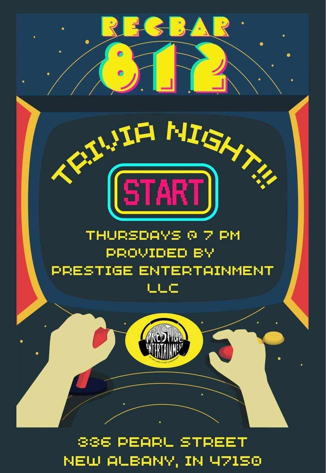 Recbar 812 Weekly Trivia Night