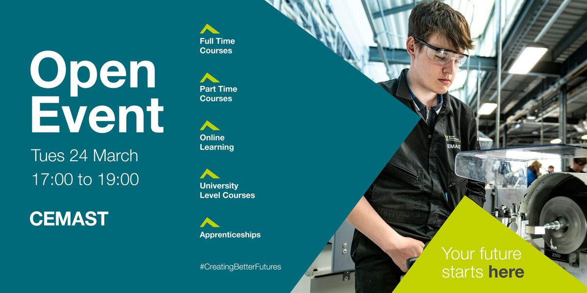 CEMAST\/CETC Open Event - Tuesday 24th March 2026