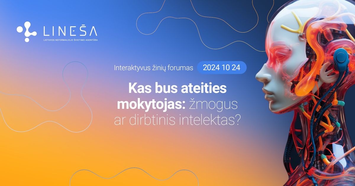 Kas bus ateities mokytojas: \u017emogus ar dirbtinis intelektas?