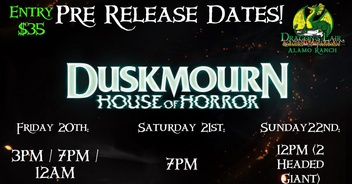 MTG Duskmourn House of Horror