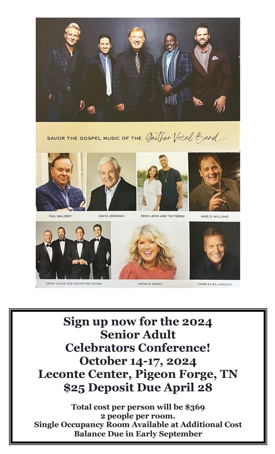 2024 Senior Adult Celebrators Conference