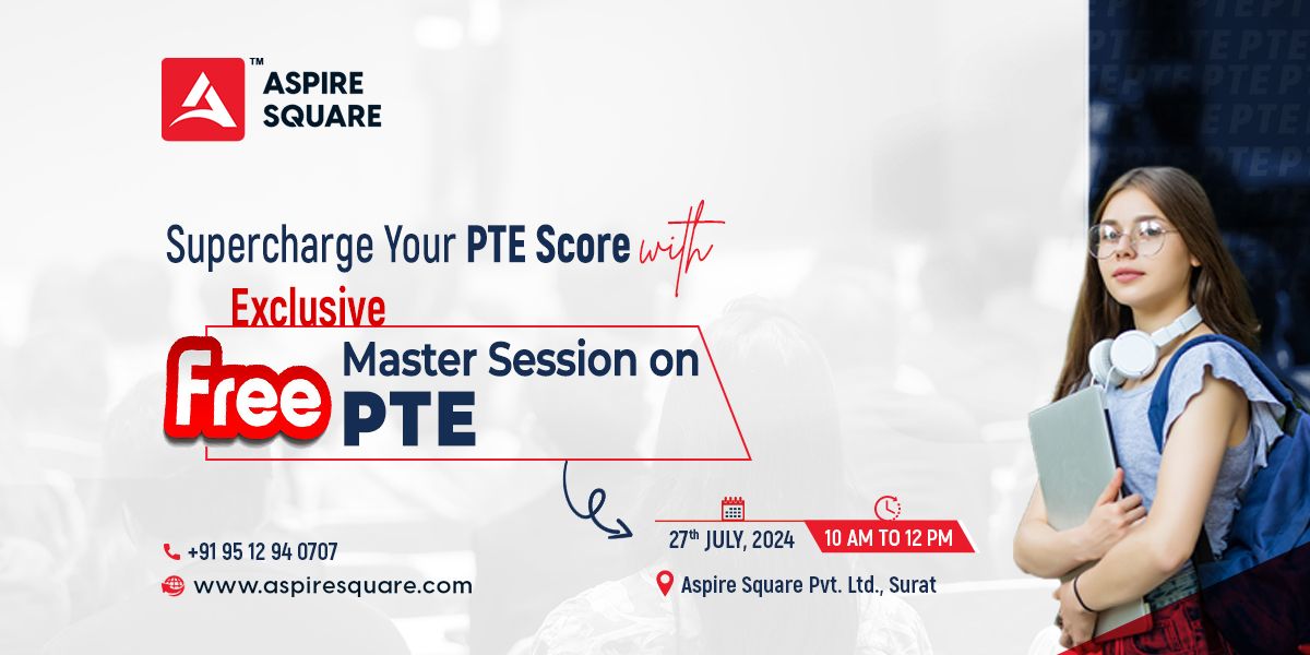 Get Expert In PTE with FREE PTE Master Session