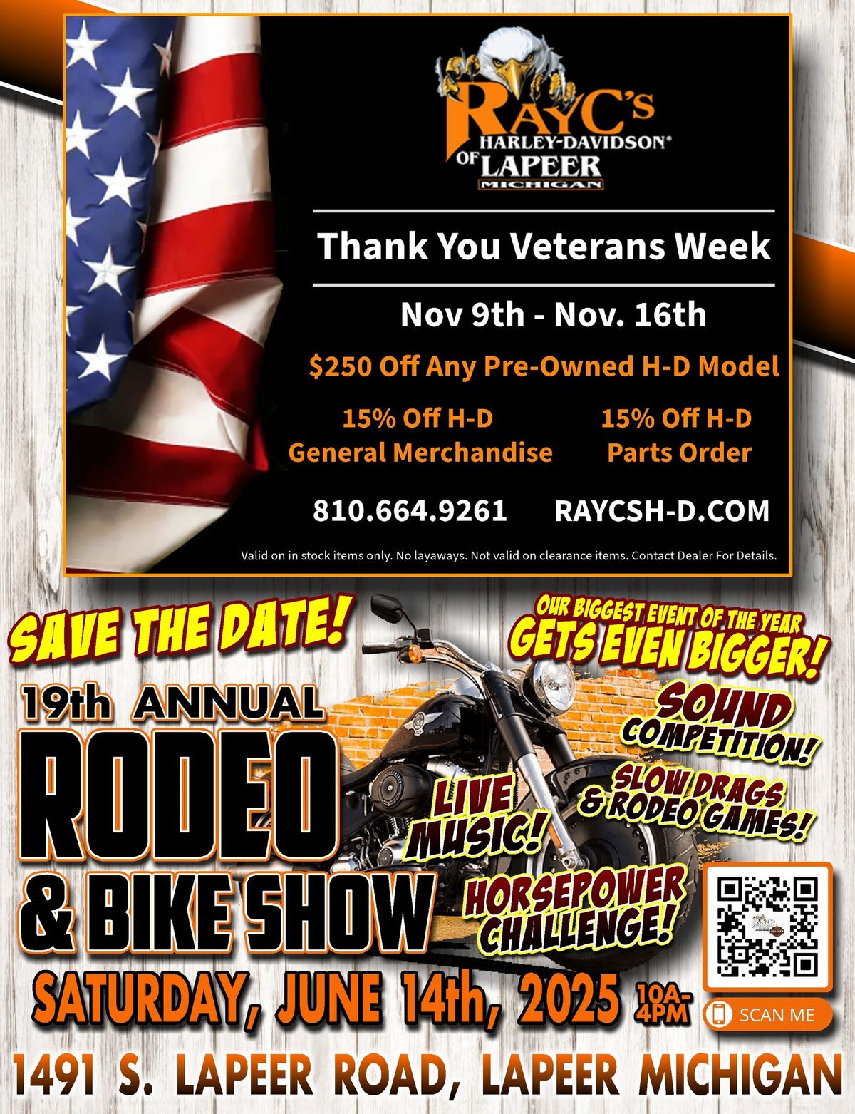 Ray C's 19th Annual RODEO & BIKE SHOW