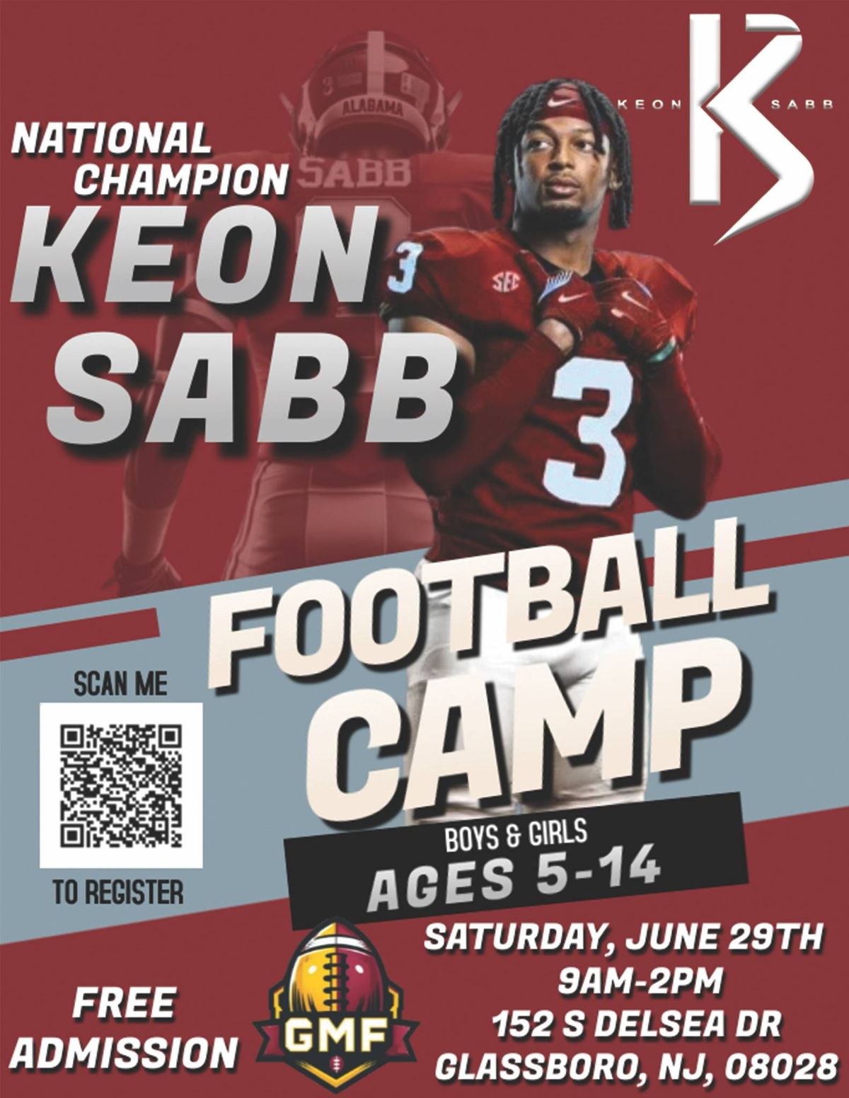 Keon Sabb's Annual Football Camp