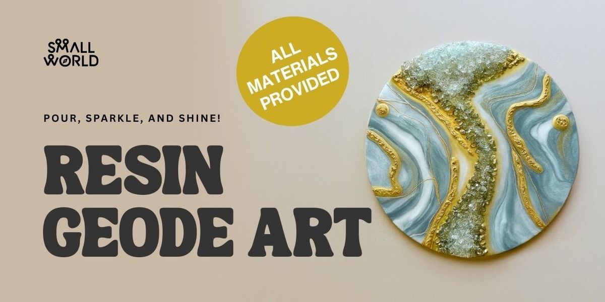 Resin Geode Art