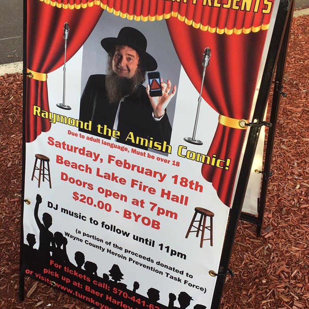 Raymond The Amish Comic