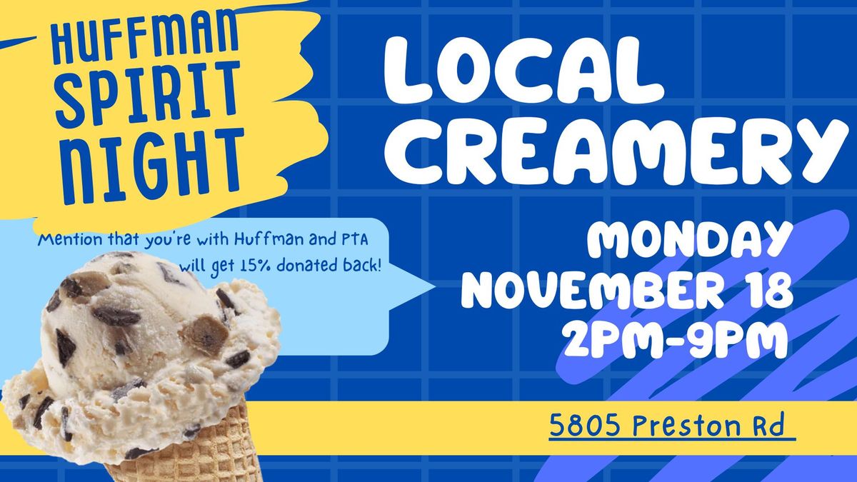 Spirit Night @ Local Creamery