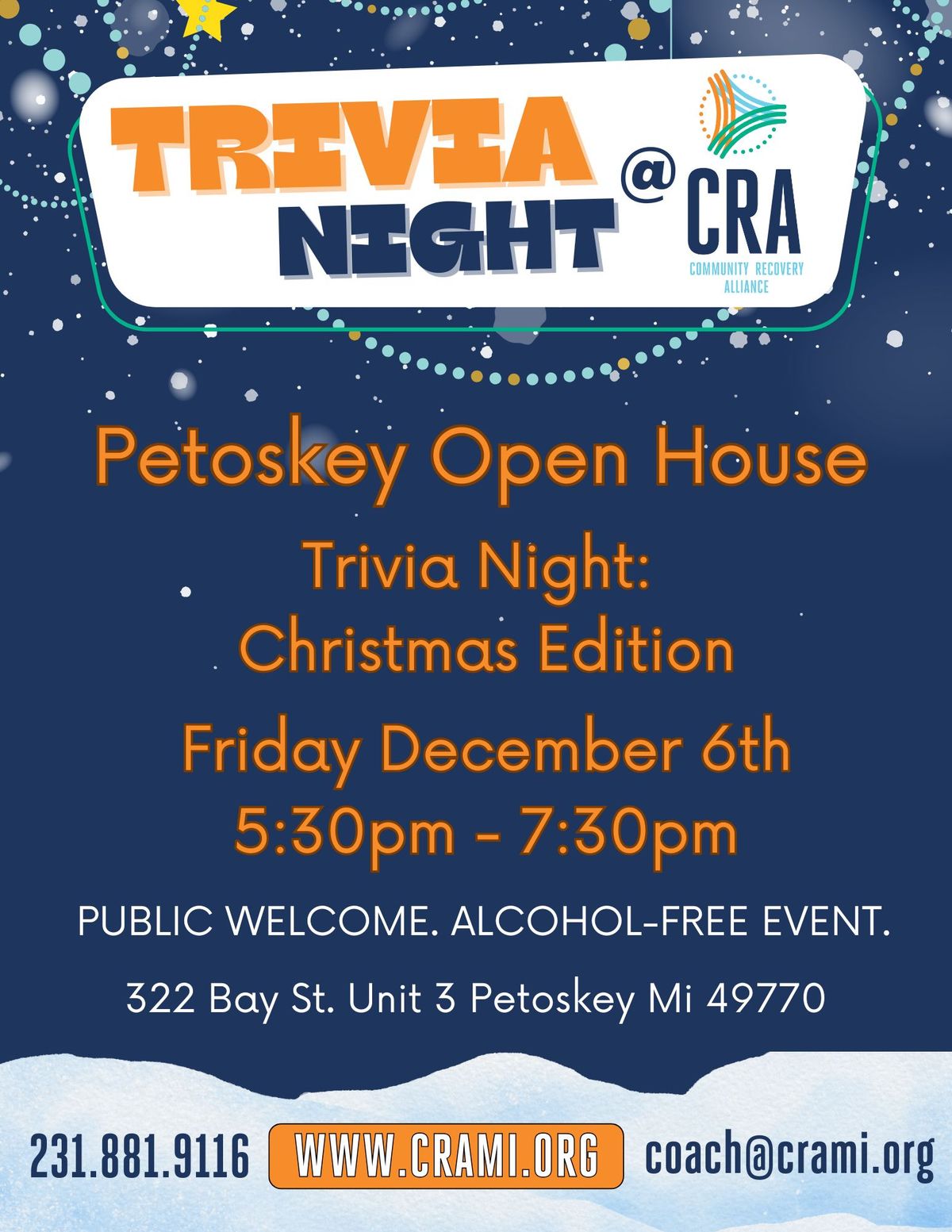 Petoskey Open House Trivia Night - Christmas Edition