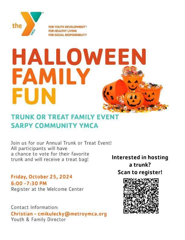 Sarpy YMCA Trunk or Treat