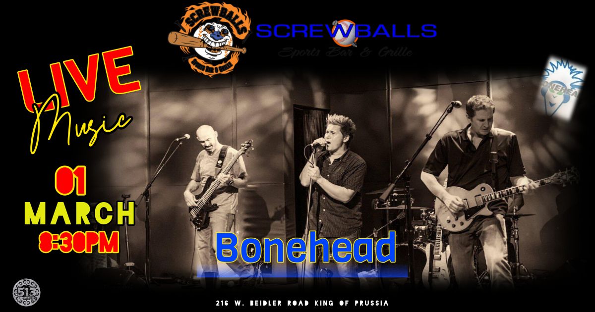 Screwballs welcomes the long awaited return of Bonehead!