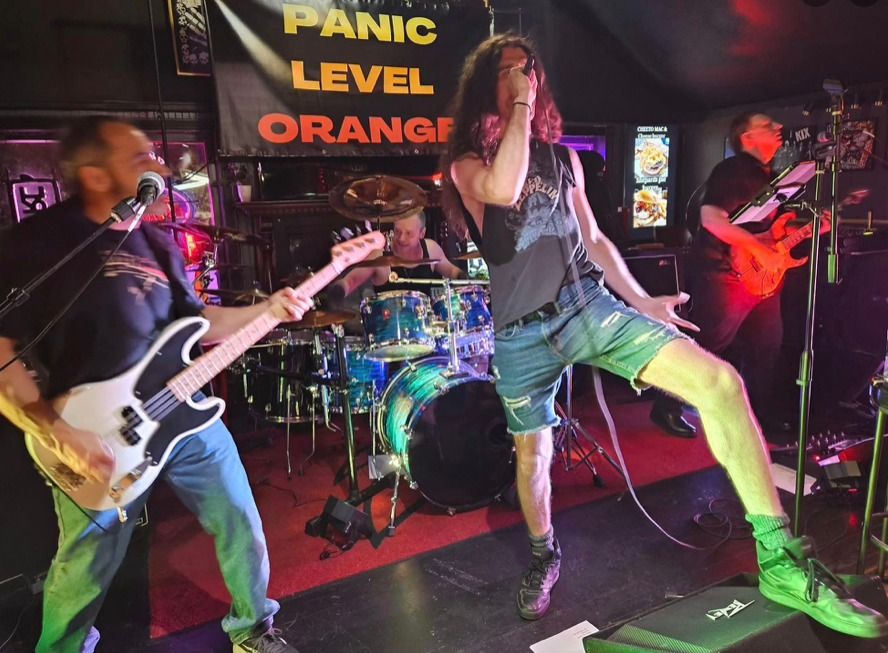 PANIC LEVEL ORANGE Returns to The ROCK HOUSE!