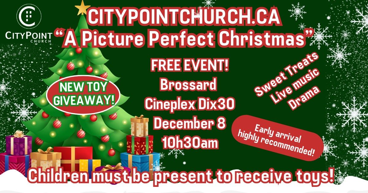 A Picture Perfect Christmas presentation with New Toy Giveaway