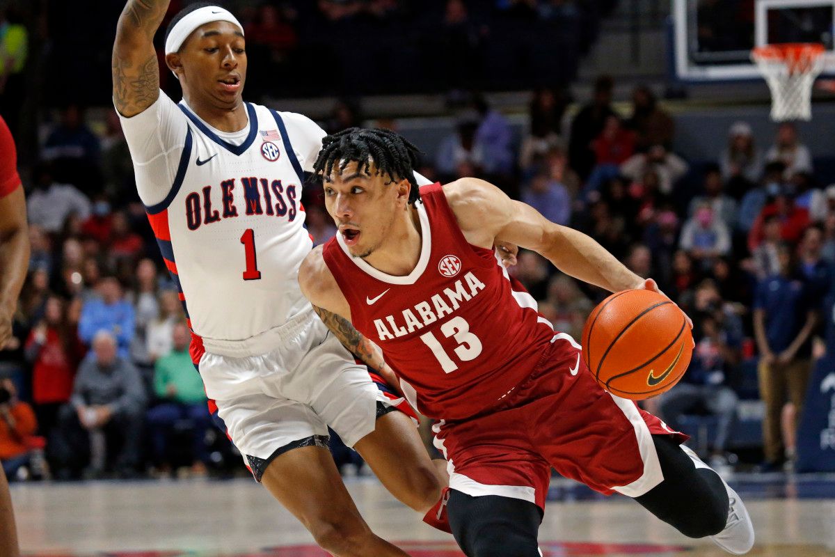 Ole Miss Rebels at Alabama Crimson Tide Mens Basketball