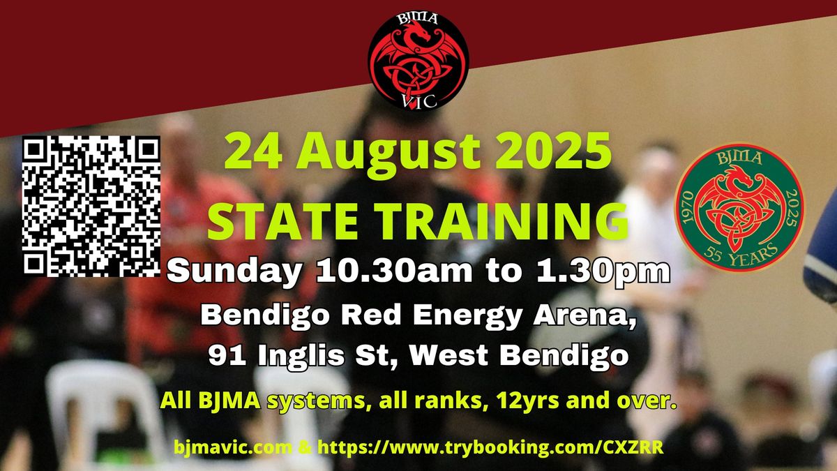 BJMA Vc State Training Day August 2025 - All BJMA Systems