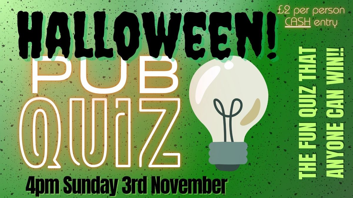 Cross Keys Pub Quiz!