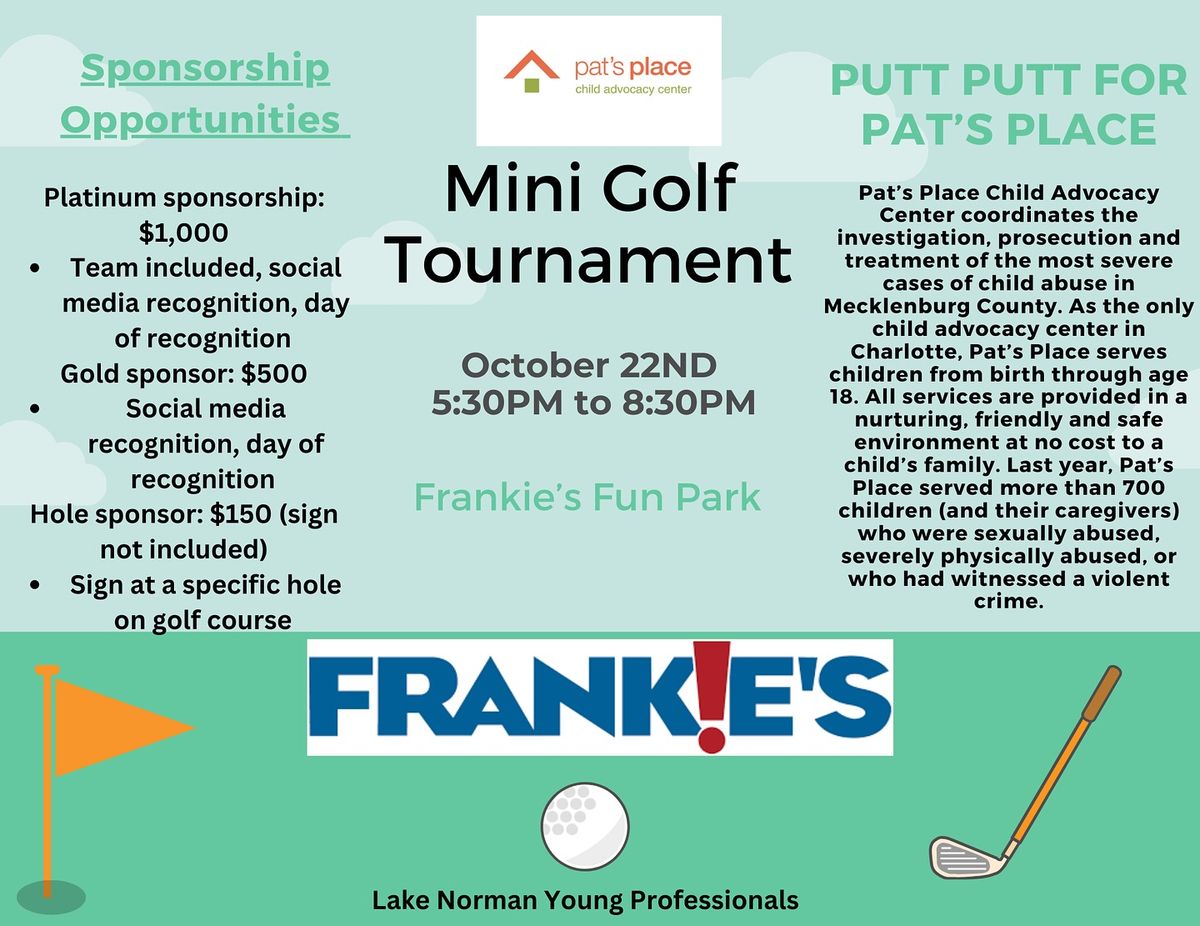 Lake Norman Young Professionals Putt-Putt Tournament