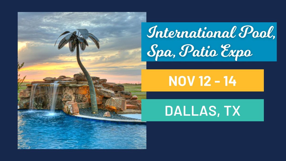 Designer Palms at the International Pool, Spa, Patio Expo